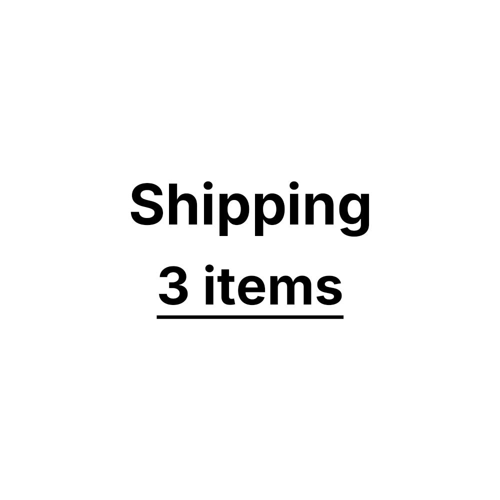 Shipping 3 items
