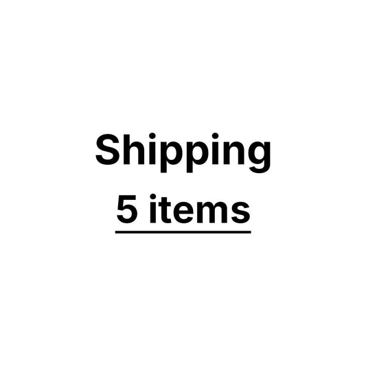 Shipping 5 items